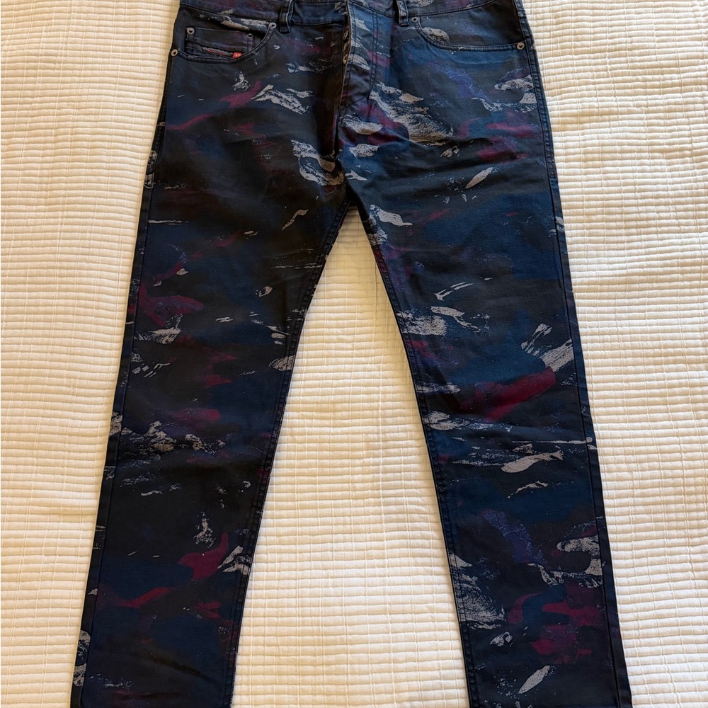 Diesel Men's Multicolor Skinny Jeans